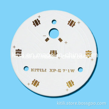 Sinlge Side Aluminum 7*1W LED PCB